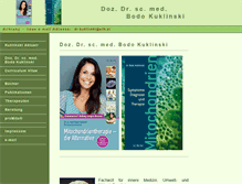 Tablet Screenshot of dr-kuklinski.info